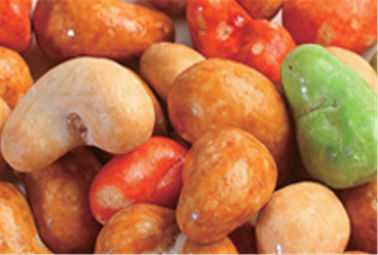 Porcas peneiradas dos cajus tamanho picante doce misturado que refrescam o gosto com certificação