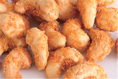 Microelementos Roasted do coco dos cajus de Desicated caril delicioso contidos
