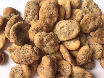 Gosto friável personalizado secado revestido fritado do sabor da farinha de milho favas rachadas