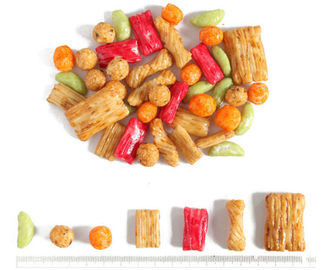 Petiscos do alimento da mistura do biscoito do arroz de sopro, habilitado kosher da mistura do petisco do biscoito de ostra