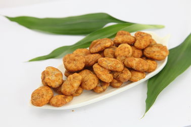 Favas picantes petisco do alho, COA Roasted da nutrição das favas disponível