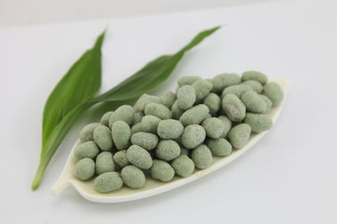 Wasabi tailandês saúde redonda pulverizada Certifiacted da cor verde dos amendoins do açúcar