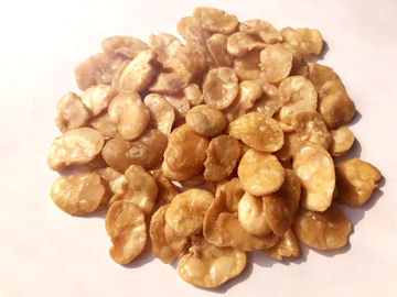Certificado duro salgado petisco descascado fritado do COA da textura do alimento natural da fava