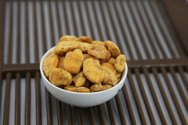 Tempero revestido peneirado secado separação da cor amarela das favas tamanho friável picante