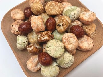 Matéria prima colhida sabor do rei Biscoito Revestido Amendoim Coco nenhum pigmento