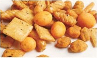 Petiscos misturados Roasted revestidos dos amendoins do biscoito do arroz do sabor do BBQ mistura saboroso kosher