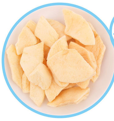 O fruto liofilizado delicioso Apple remenda alimentos naturais friáveis de Nutition das crianças
