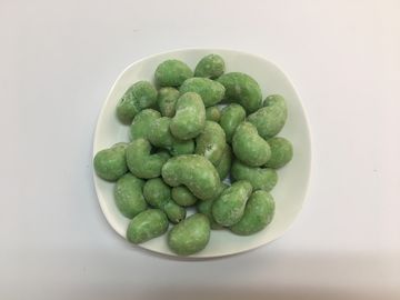 O bom Wasabi do gosto revestiu os petiscos BRC/HACCP da porca de caju certificou petiscos saudáveis da porca do gosto do alimento bons
