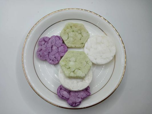 Cálcio Ferro Zinco Biscoitos de arroz vegetal para bebés