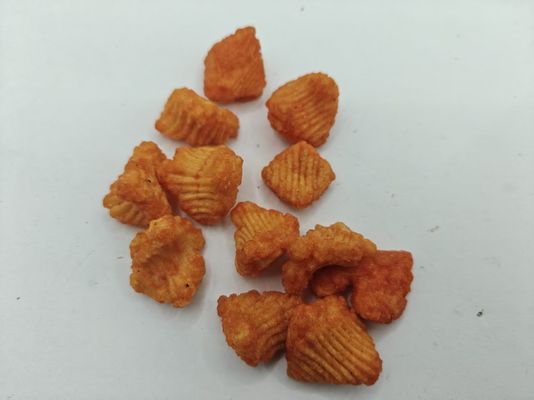 Snacks em forma de caracol