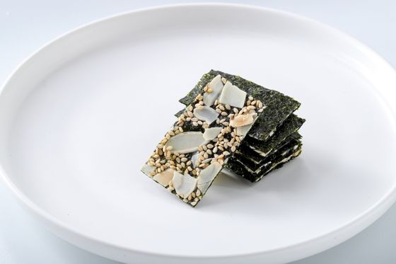 Chips Crocantes de Algas Marinhas 4 Sabores Combo Lanches Salgados Vegano Sem Glúten Nutrientes do Oceano