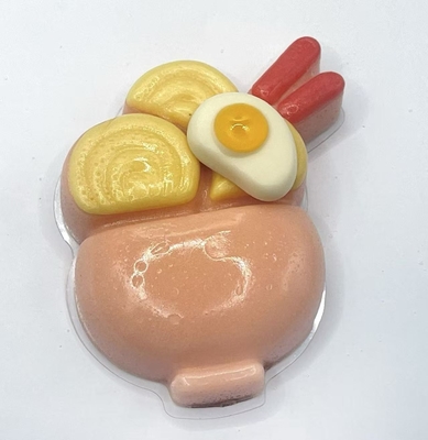 Ramunchi Goo -Luck Glow: Mega Mochi Mellow Slab - caldo japonês Bliss Chewy Candy Block