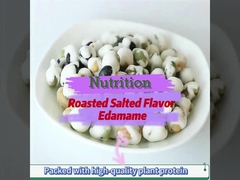 Certificado Halal Roasted dos petiscos dos feijões pretos do alho do vegetariano sabor delicioso