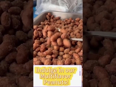 Peanuts crocantes de alho preto assados - Irresistíveis