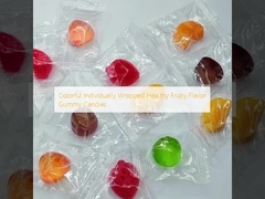 Coloridos e embalados individualmente